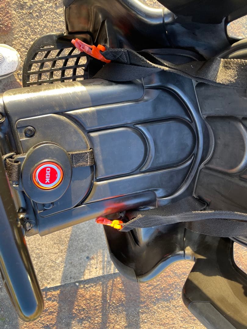 パナソニックギュットMINI 人気色黒‼️タイヤ交換済み3人乗り　子載せ電動自転車