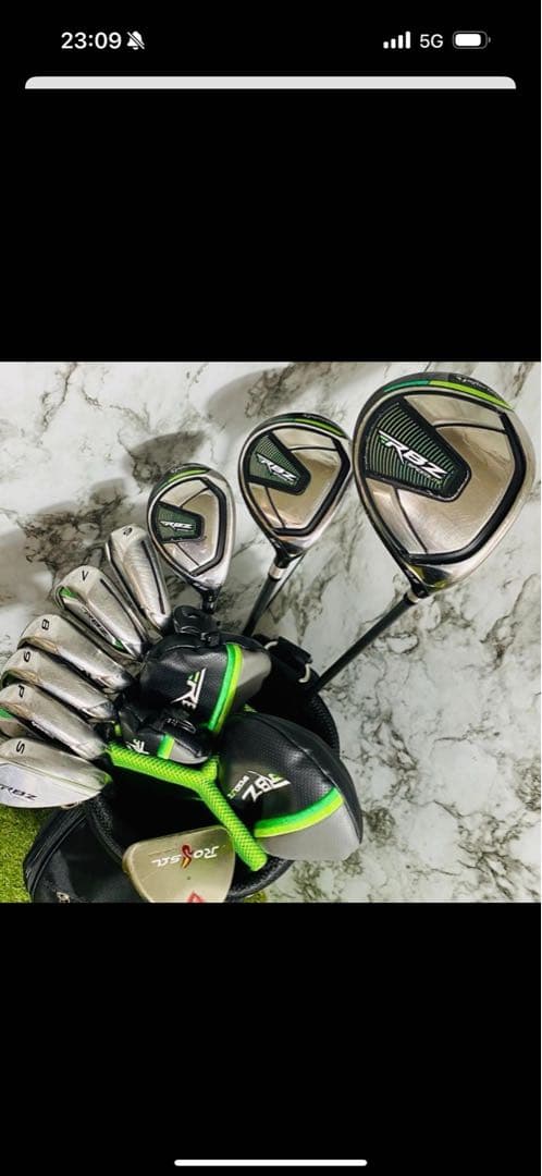 TaylorMade ゴルフバッグとクラブセット