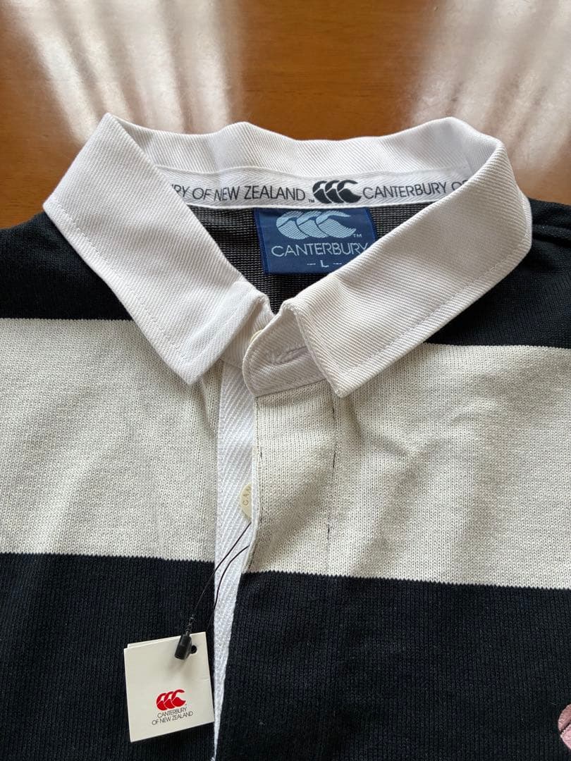 新品未使用品CANTERBURY ロングスリーブラガーシャツ ユニセックスL