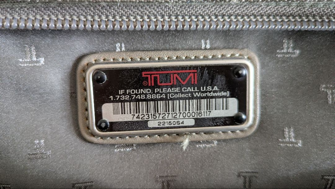 TUMI 希少ゴルフボストンバッグ グレー