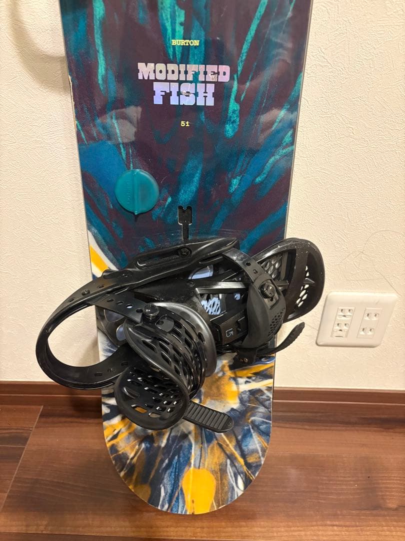 【限定値引価格】BURTON Modified Fish 151cm バイン付き