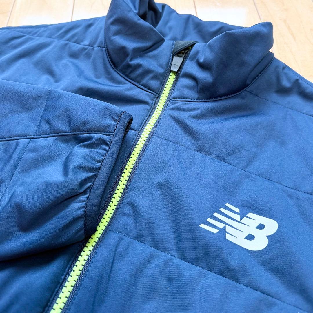 ニューバランスゴルフ 中綿 パデッド ジャケット ネイビー メンズ size5
