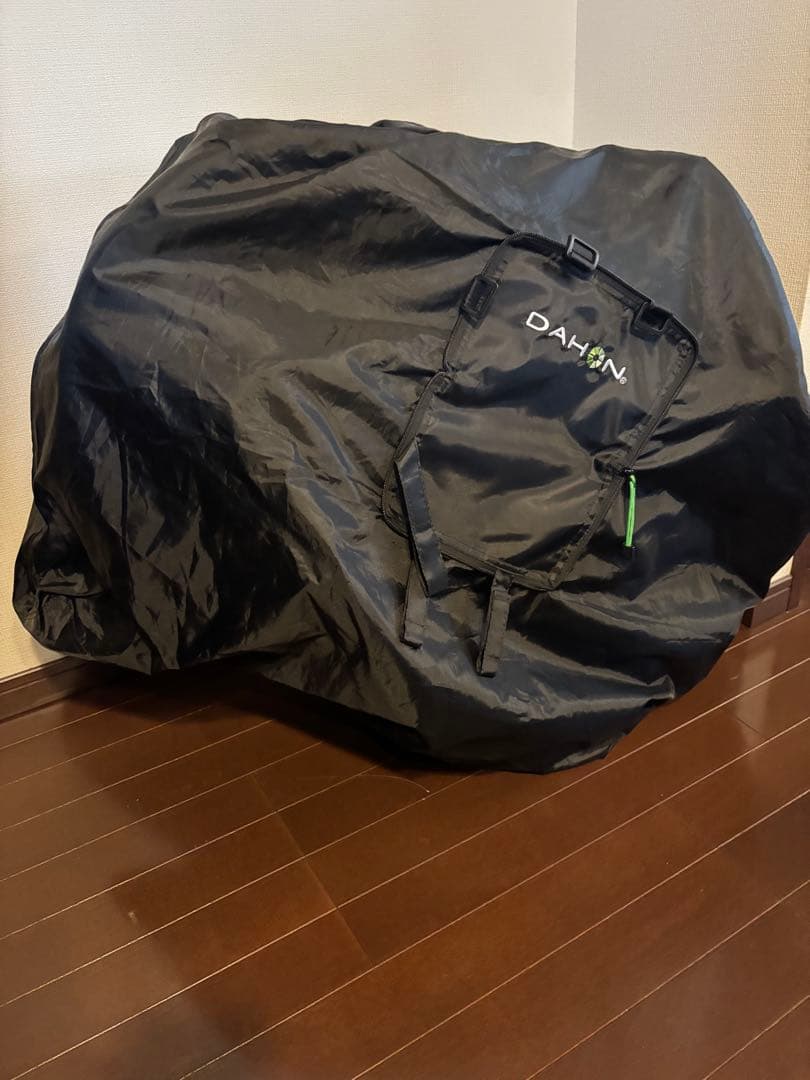 美品【直接受渡希望】ルノープラチナマッハ9 9.4kg折畳18段　輪行バッグ付