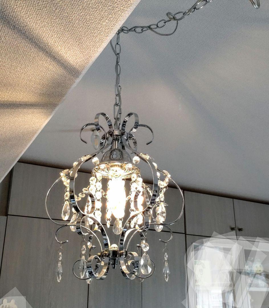 瀧住電機 タキズミ　 LEDシャンデリア◇電球色 1灯5W 　食卓などで　未開封
