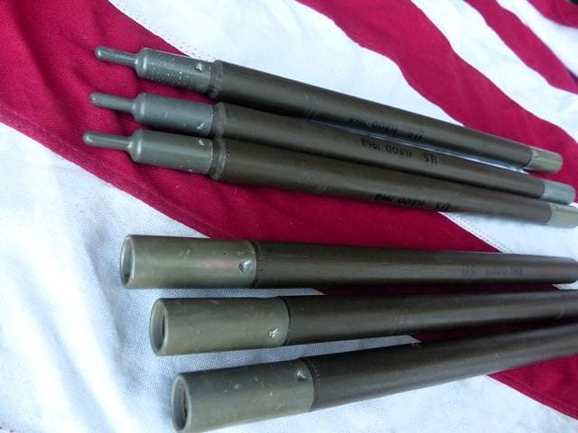 1968” 米軍実物 ナム戦 デッド!　テントポール　6本セット 軍幕 260