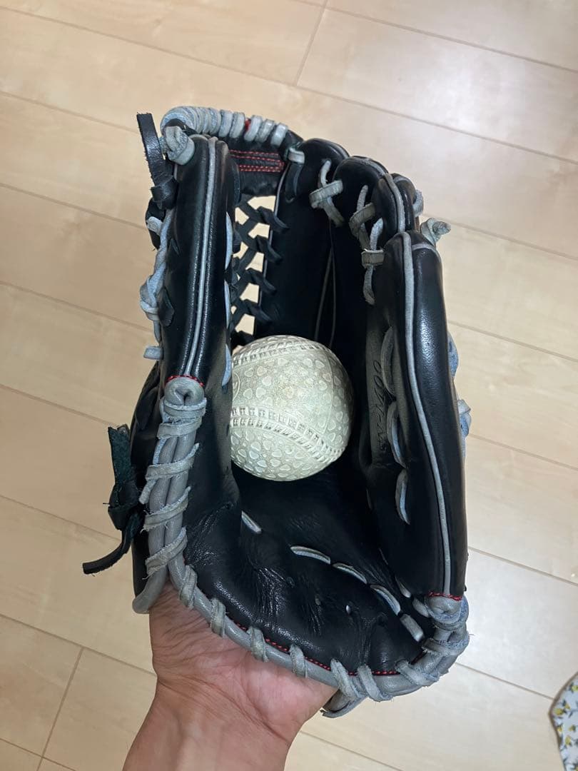 久保田スラッガー軟式用オーダーグローブ　M00モデル　ラベル無し　型付け済み