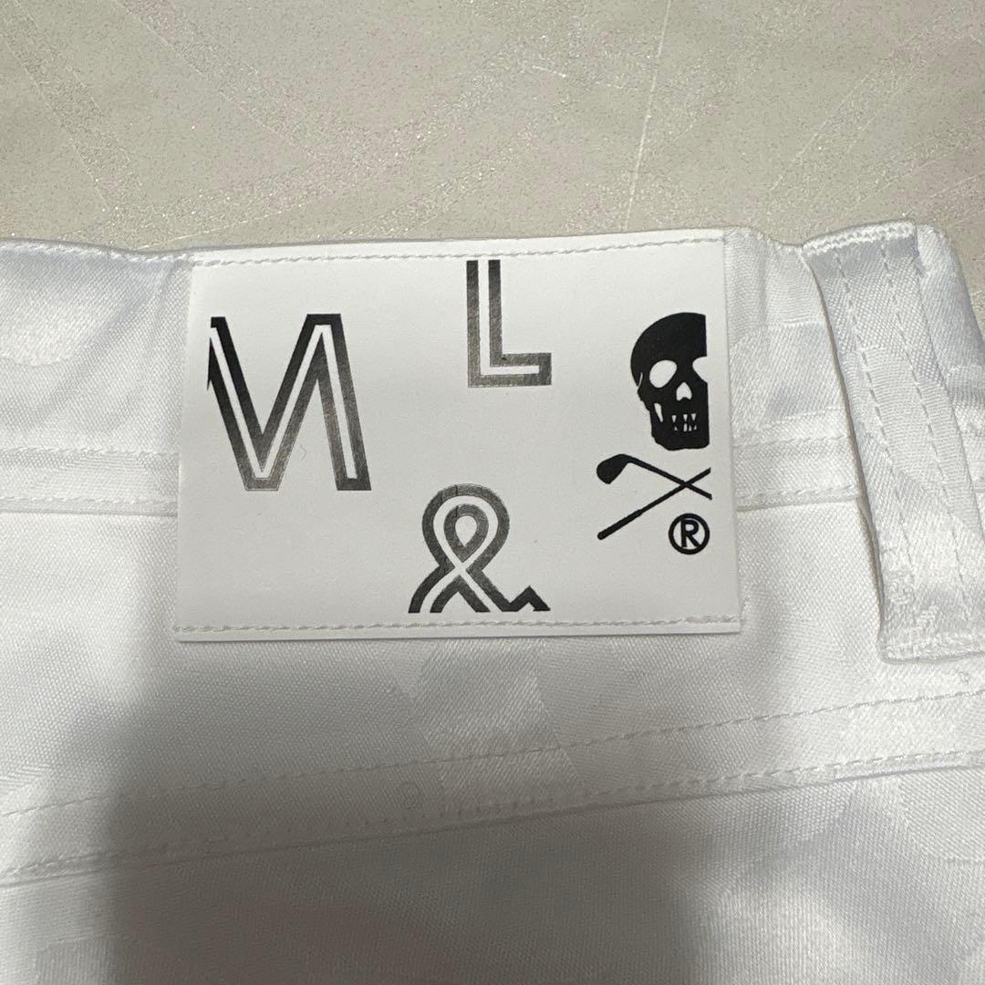 新品⭐︎MARK & LONA ホワイトカモフラゴルフハーフパンツ