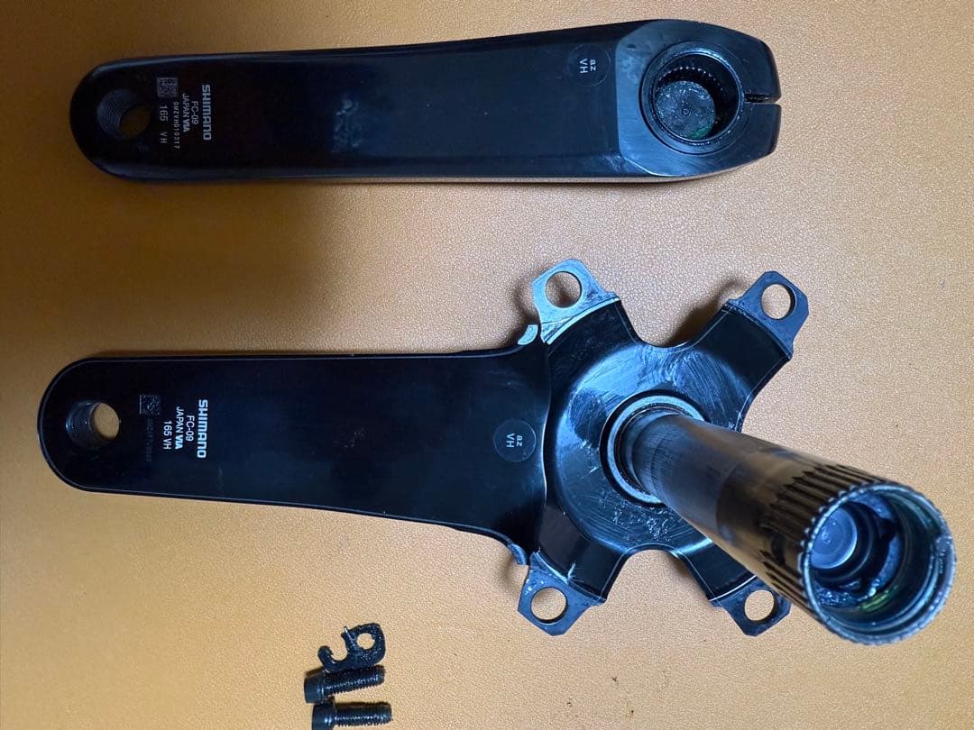 DURA-ACE FC-09クランクアーム165mm ブラック　美品