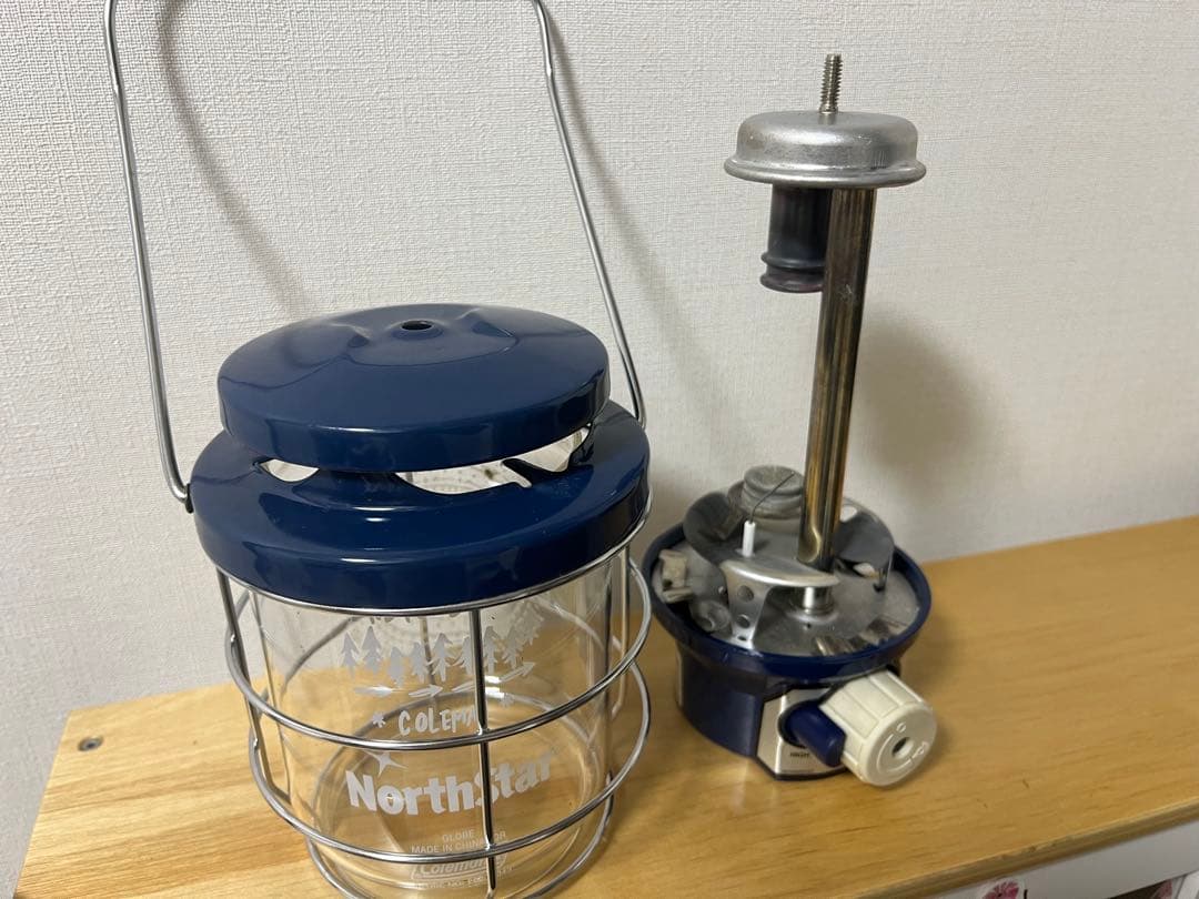 【廃盤希少レア】コールマン ランタン インディゴレーベル 2500 ノーススター