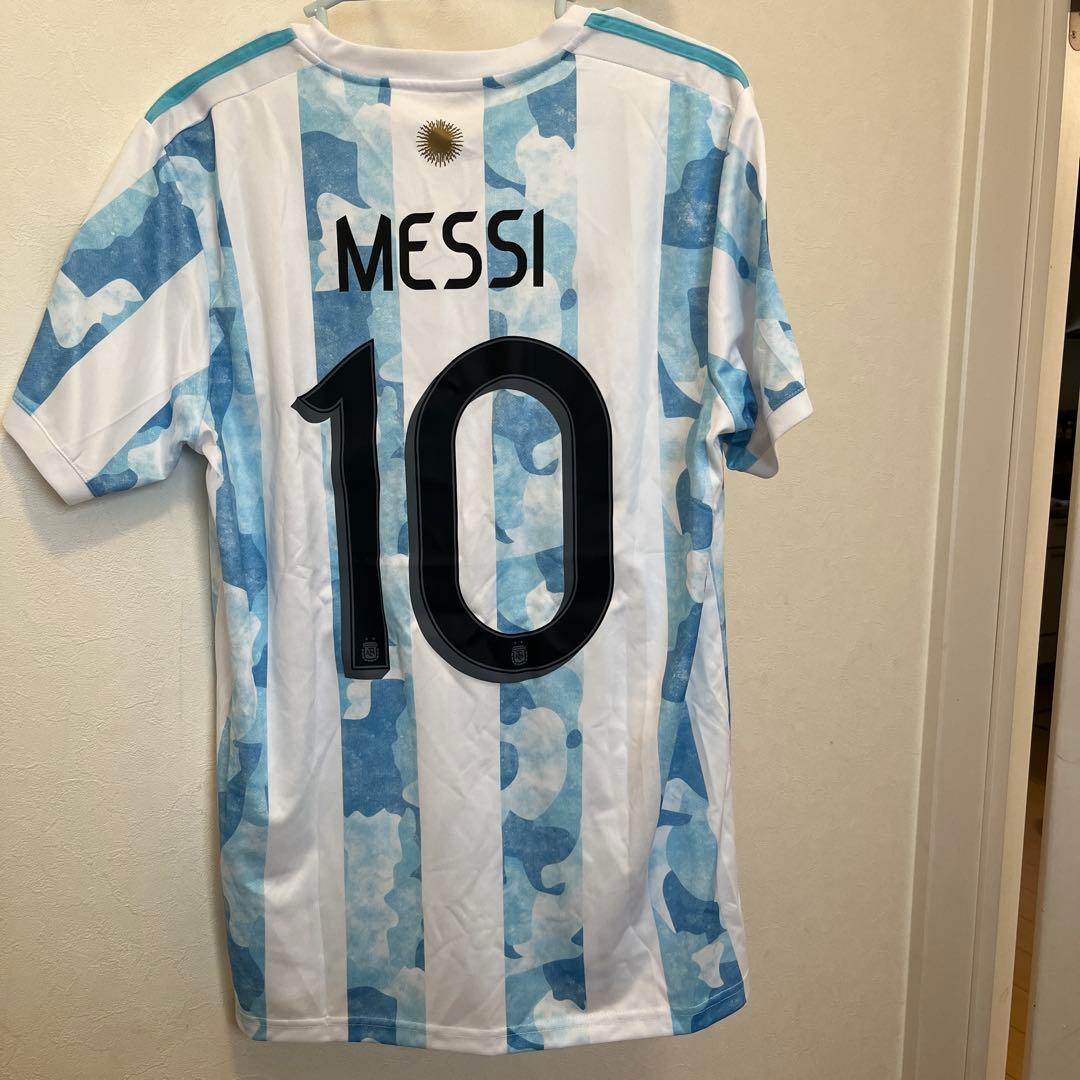 アルゼンチン代表ユニフォームadidas メッシ 10 L シャツ最終値下げ