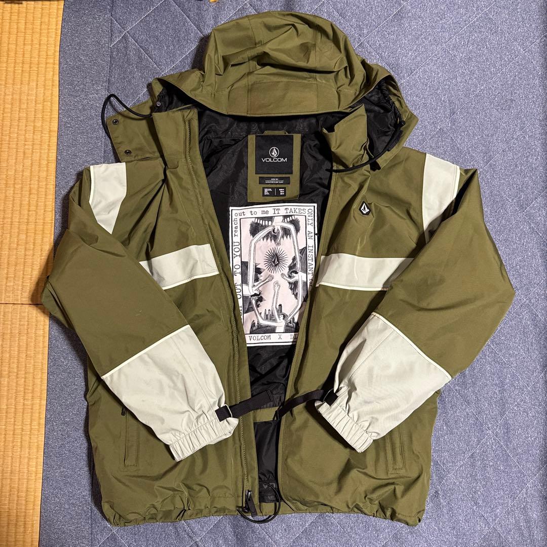 VOLCOM MELANCON GORE-TEX カーキ 上下