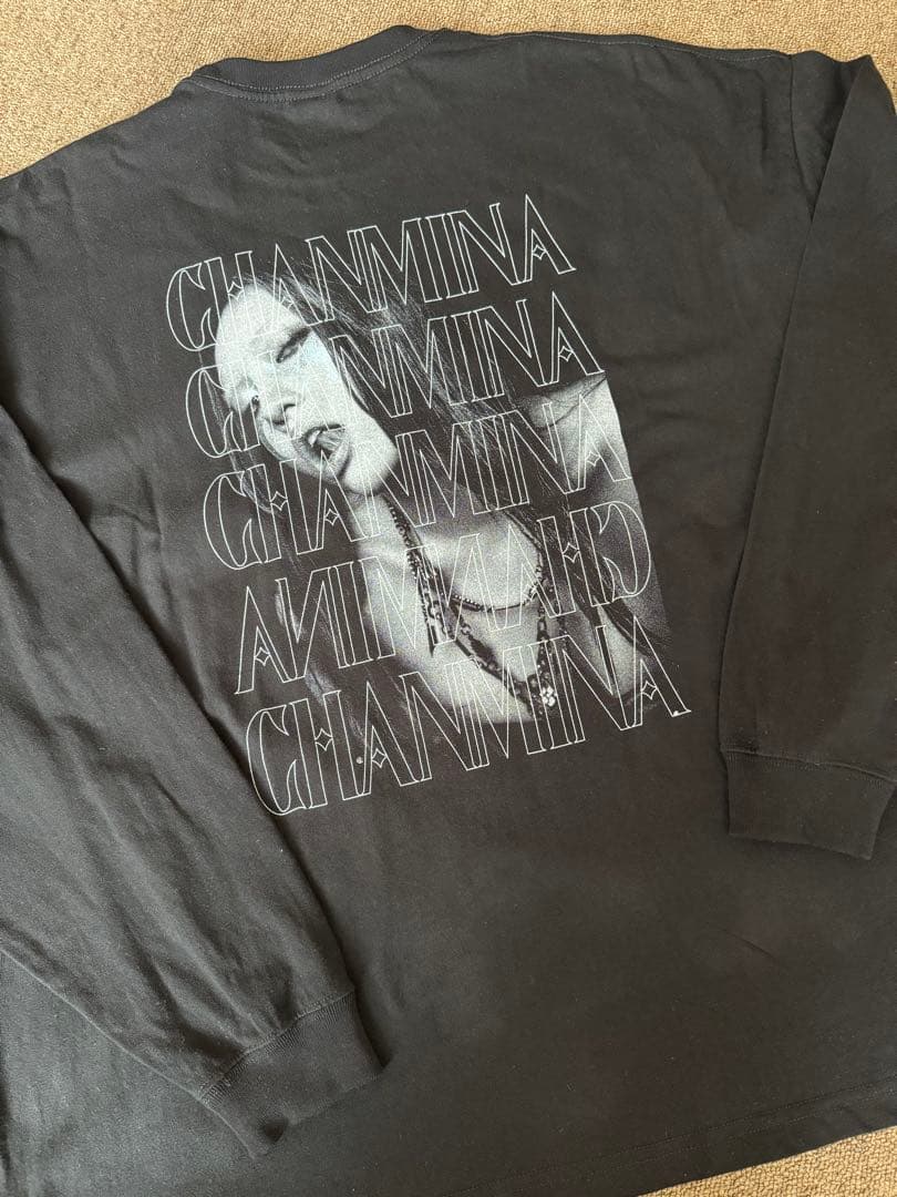 CHANMINA ちゃんみな　ロングスリーブTシャツ　Lサイズ