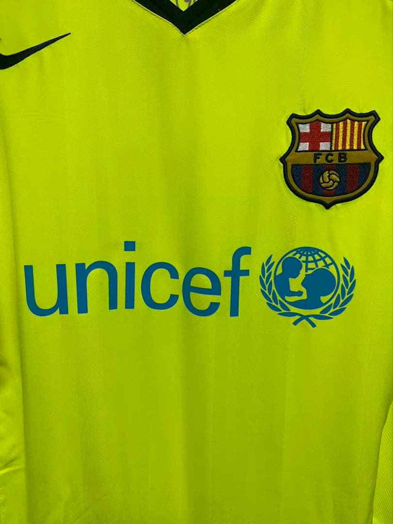 Nike Messi メッシ バルセロナ06/07ユニフォーム L/S UCL