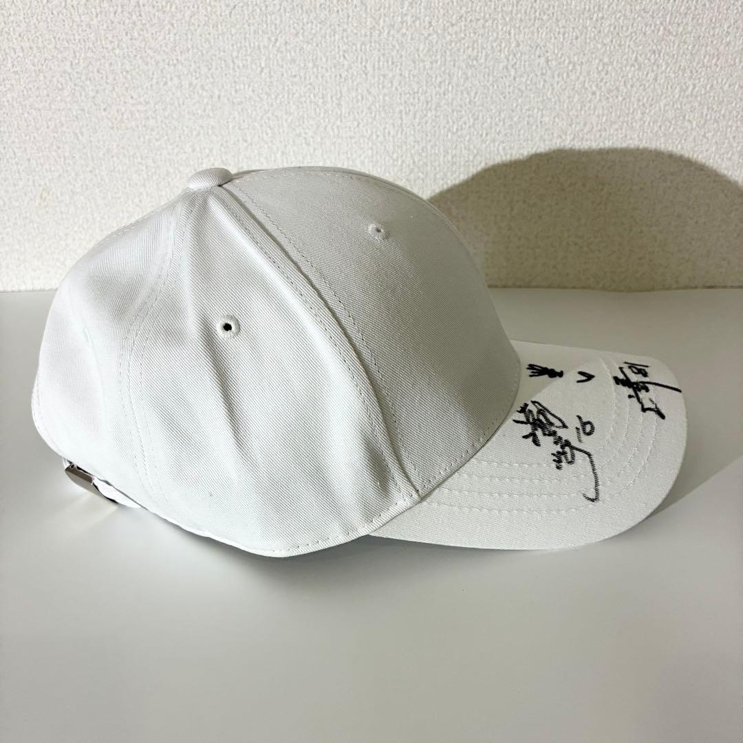 激レア直筆 西武ライオンズ レジェンド3名 サイン入りキャップ 西口/豊田/潮崎