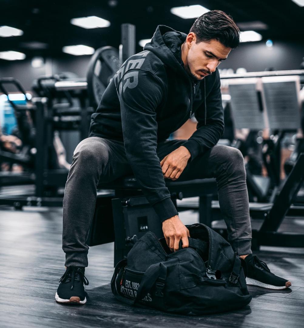 BETTER BODIES ブラック ジム バッグ