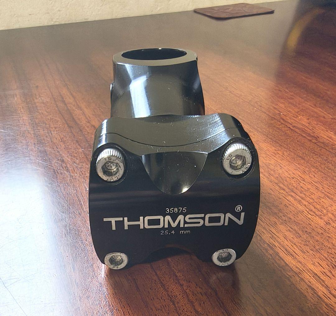 THOMSON Ellite ステム 25.4mm + ヘッドキャップ