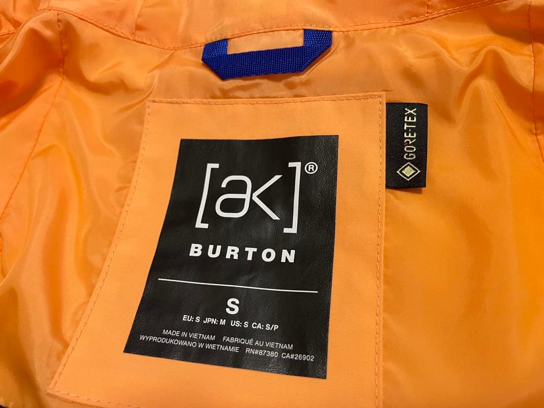 スノーボード Burton ak GORE-TEX 2L CYCLIC JACKET S