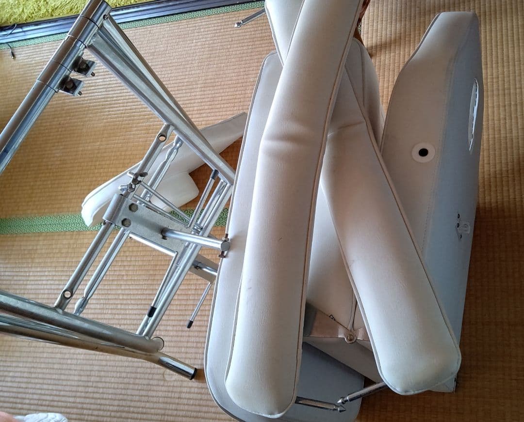 白 エステベッド エクステ シングル ベット