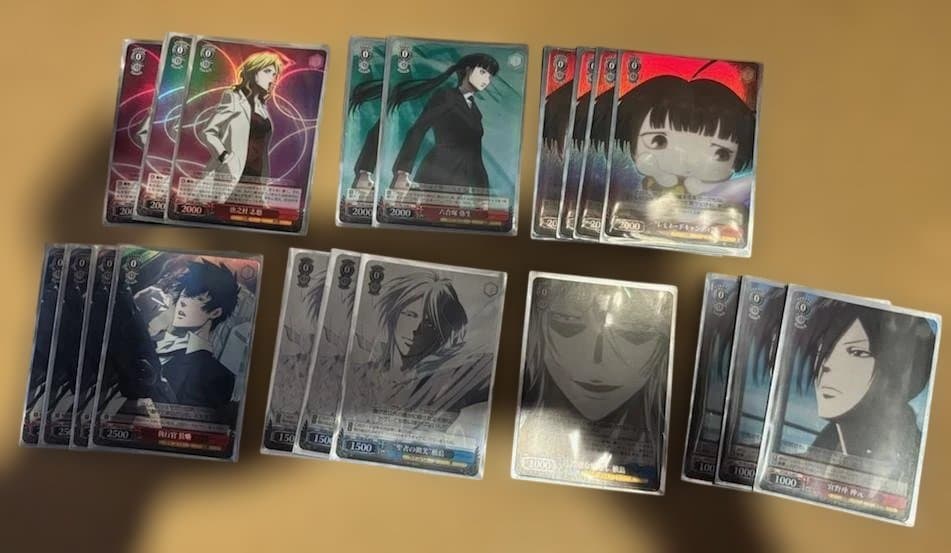 WS　サイコパス　PSYCHO-PASS　フルホイル　デッキ　4扉4本