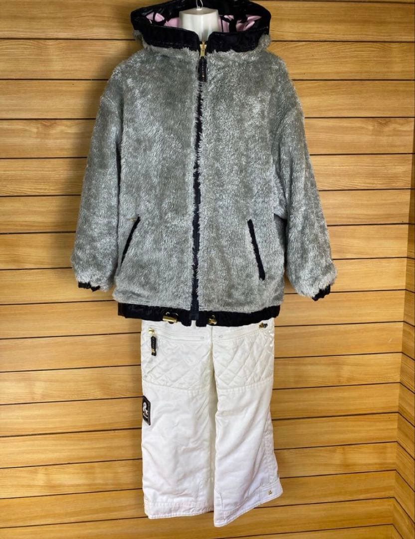 希少　オールドエレッセ　イタリー　Mサイズ　セットアップ　リバーシブル　ファー