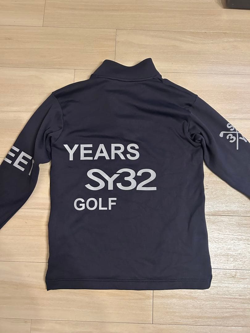 SY32 ネイビー 長袖 ゴルフウェア