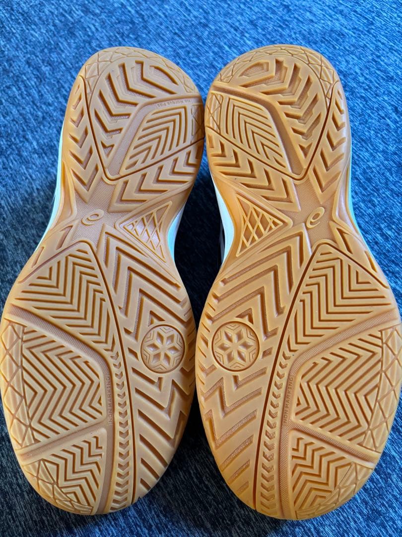 バレーシューズ　バドミントンシューズ　24センチ　アシックスasics