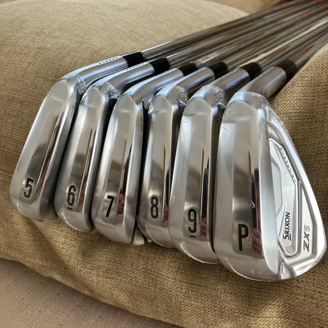 【超美品】SRIXON ZX5 MKⅡ モーダス105Sアイアンセット5-9 P