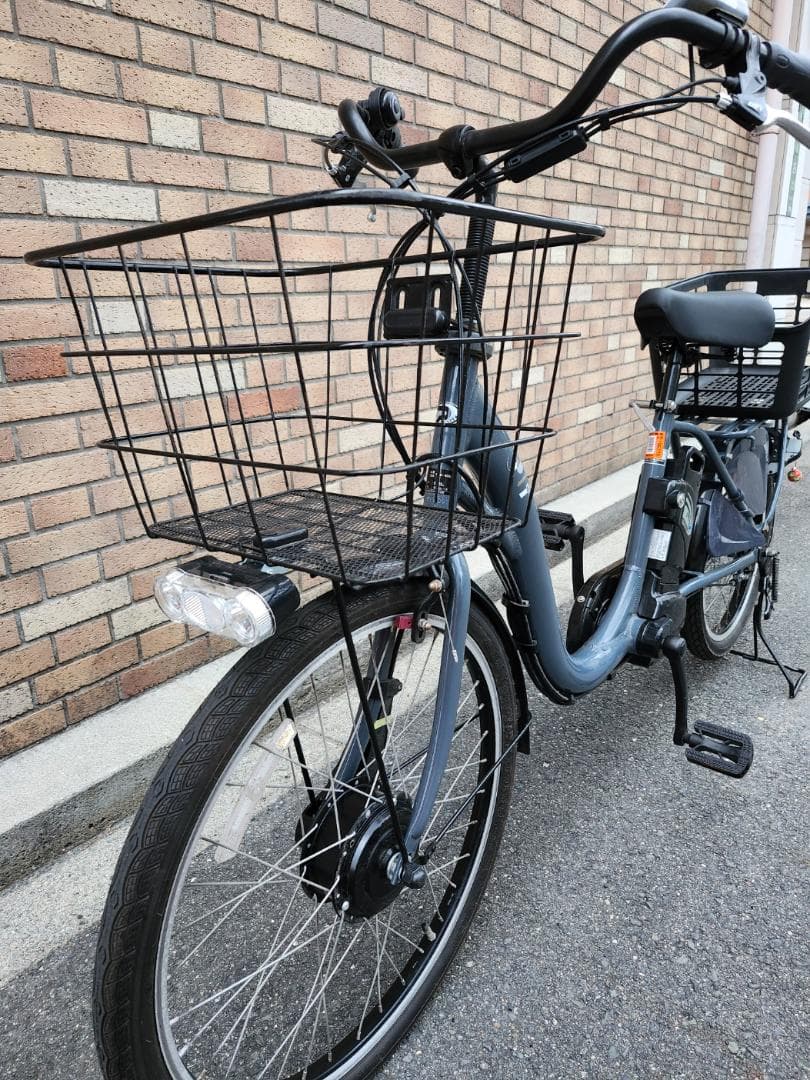 新品！　電動自転車　24インチ　取説・充電器・登録カードなどすべてアリ