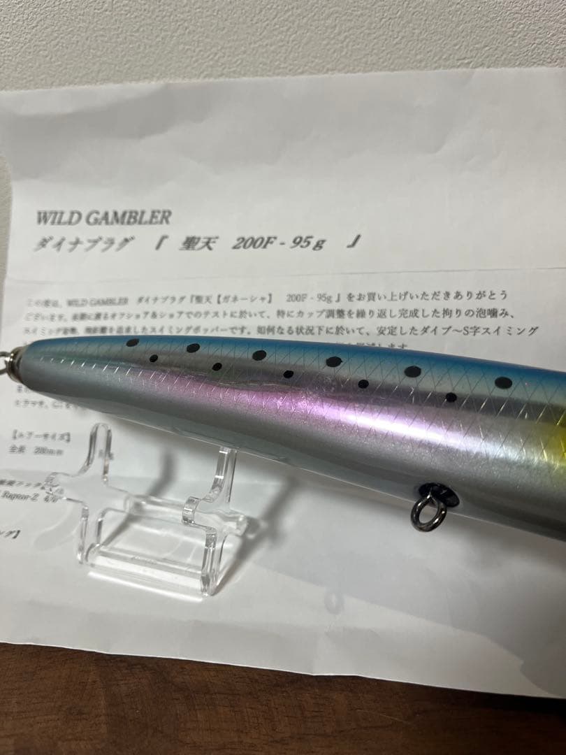WILD GAMBLER ガネーシャ　聖天　200F 95g