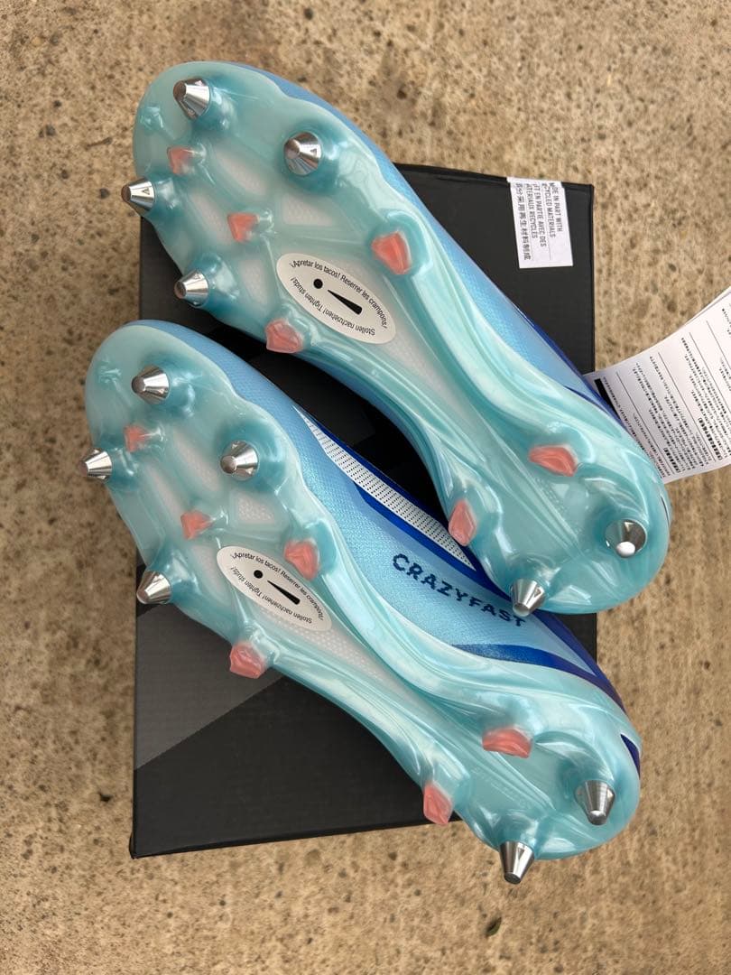 新品特別価格X CRAZY FAST LL SG クレイジーファスト　25.5