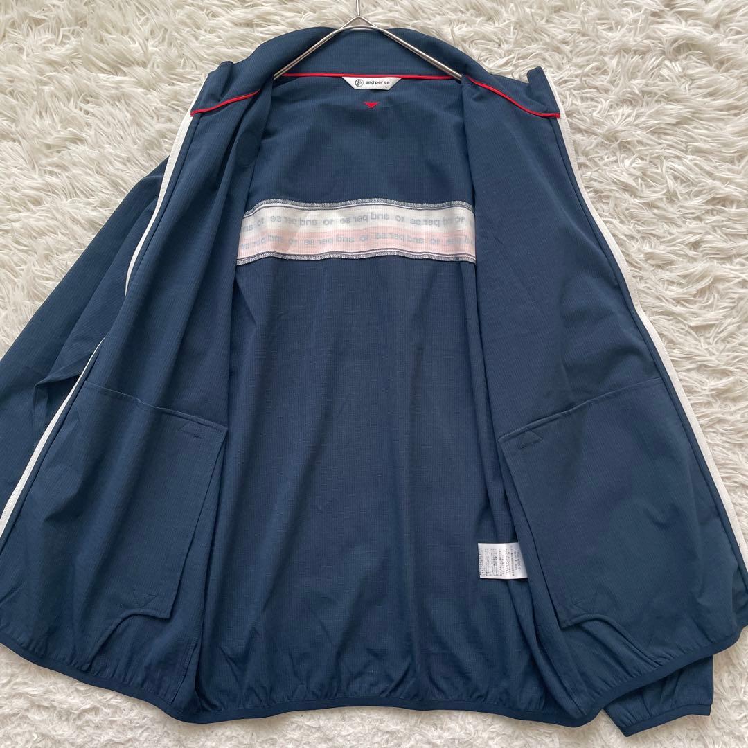 and per se ナイロン　ウエア　ジャケット　洗える