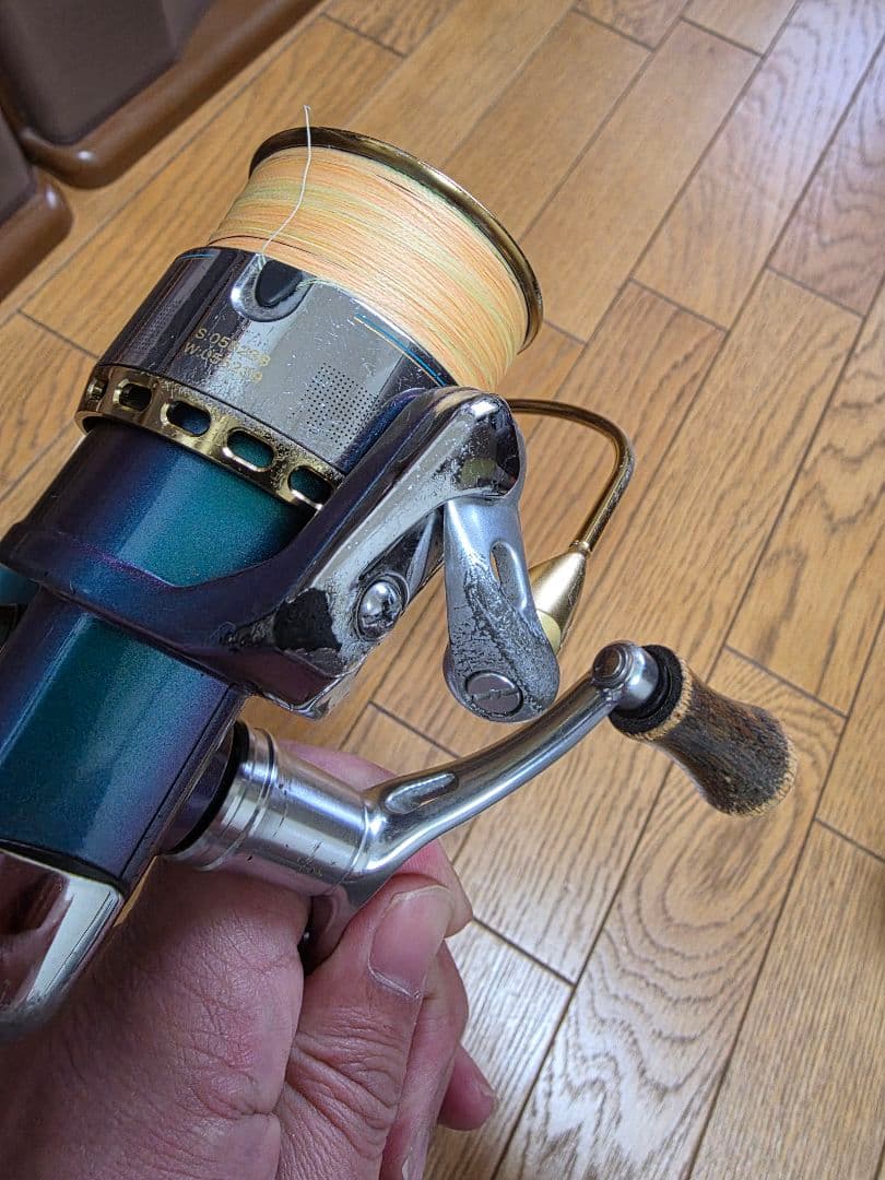 【貴重機種】初代エメラルダス2506　左ダブルハンドル(木製パーツ)