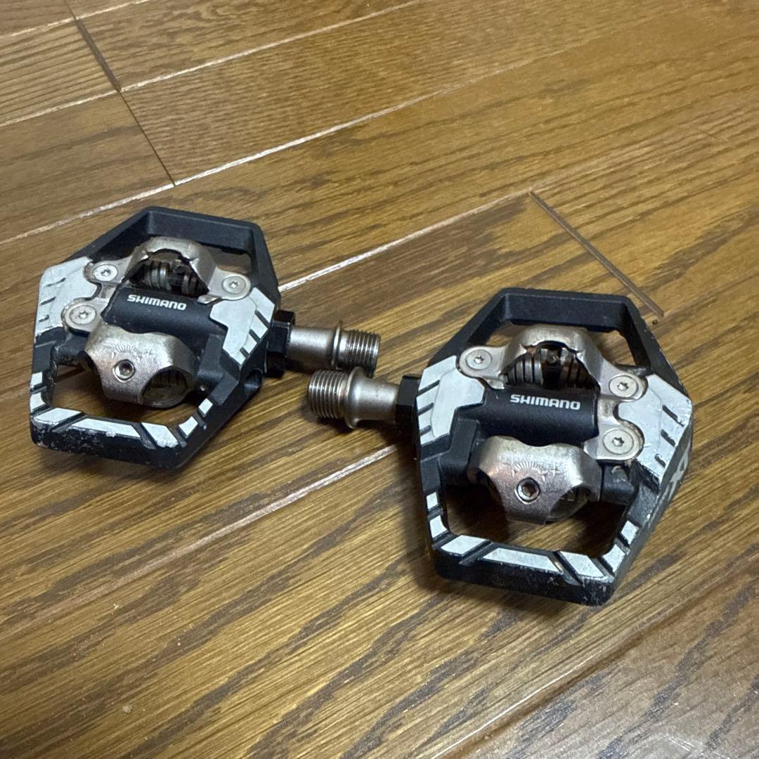 SHIMANO DEORE XT ペダル クリート2種類付き