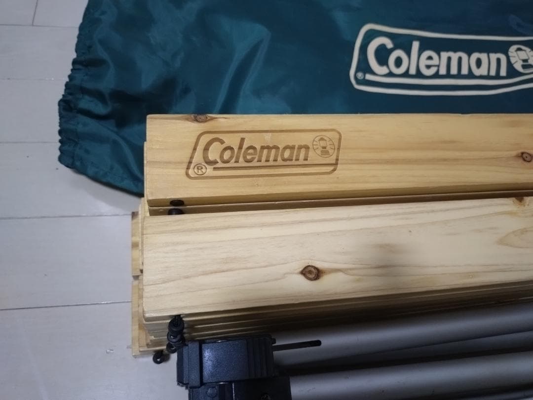 コールマン ナチュラルウッドロールテーブル 120