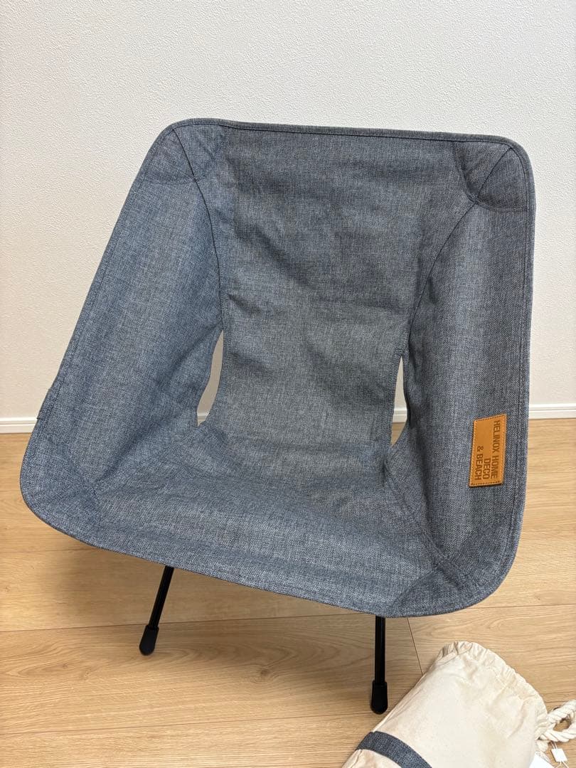 【ヘリノックス】タグ付き新品　コンフォートチェア　スチールグレー