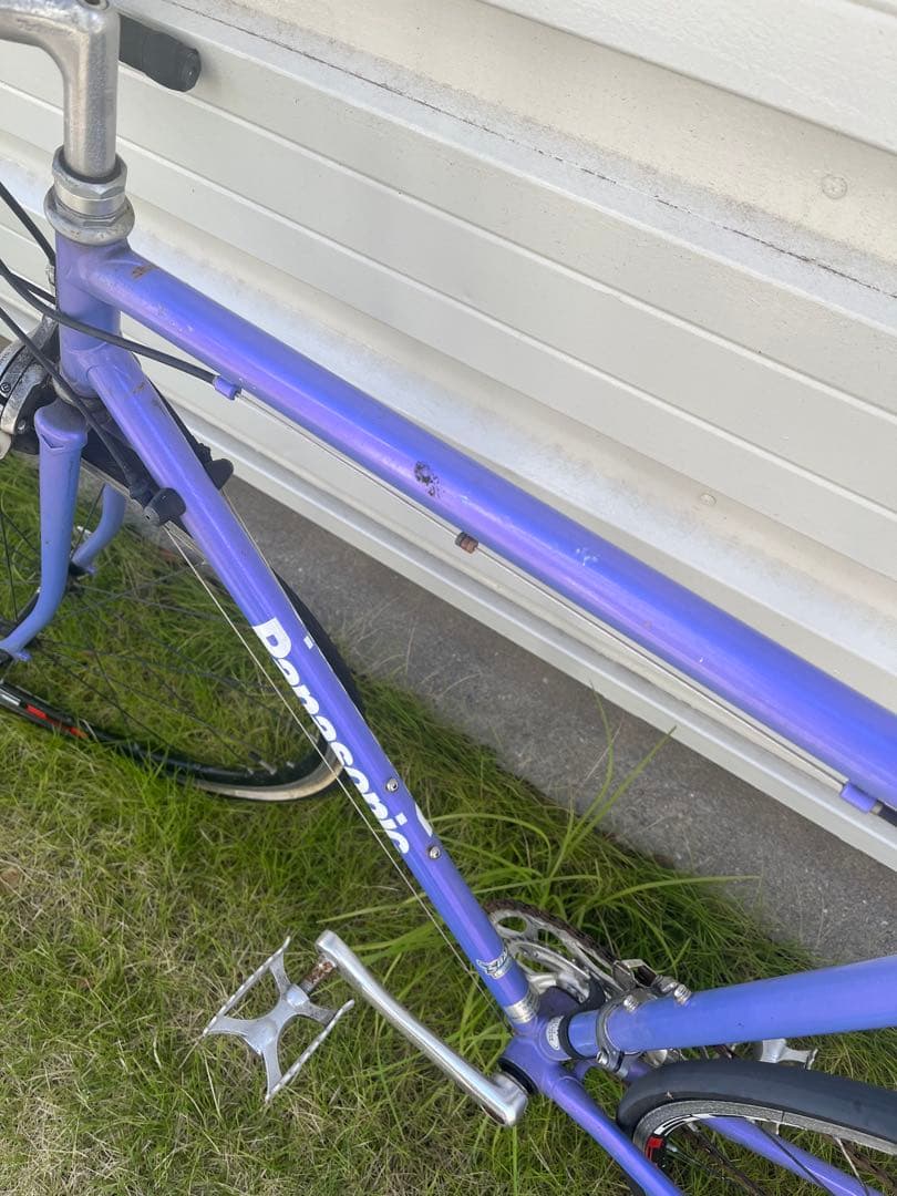 Panasonic ロードバイク 紫