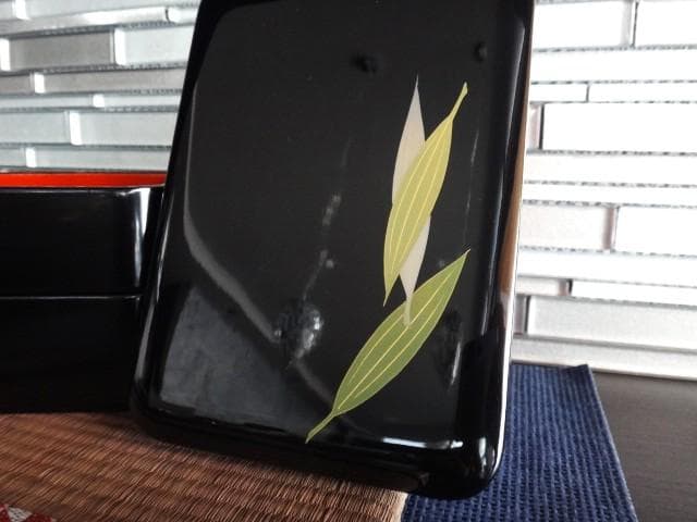 新品★越前塗★江戸弁当★重箱★天然木★弁当箱★ランチボックス★吹寄沈金