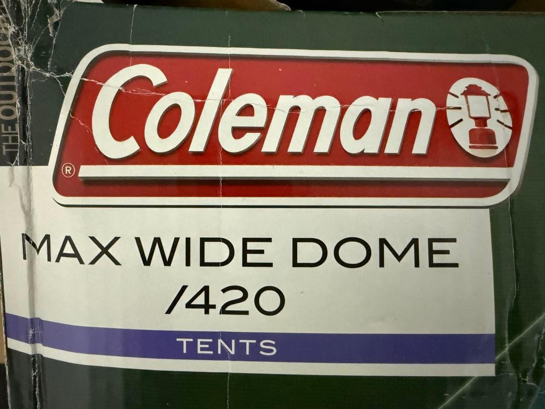 M*m様 Coleman ドーム型キャンプテント