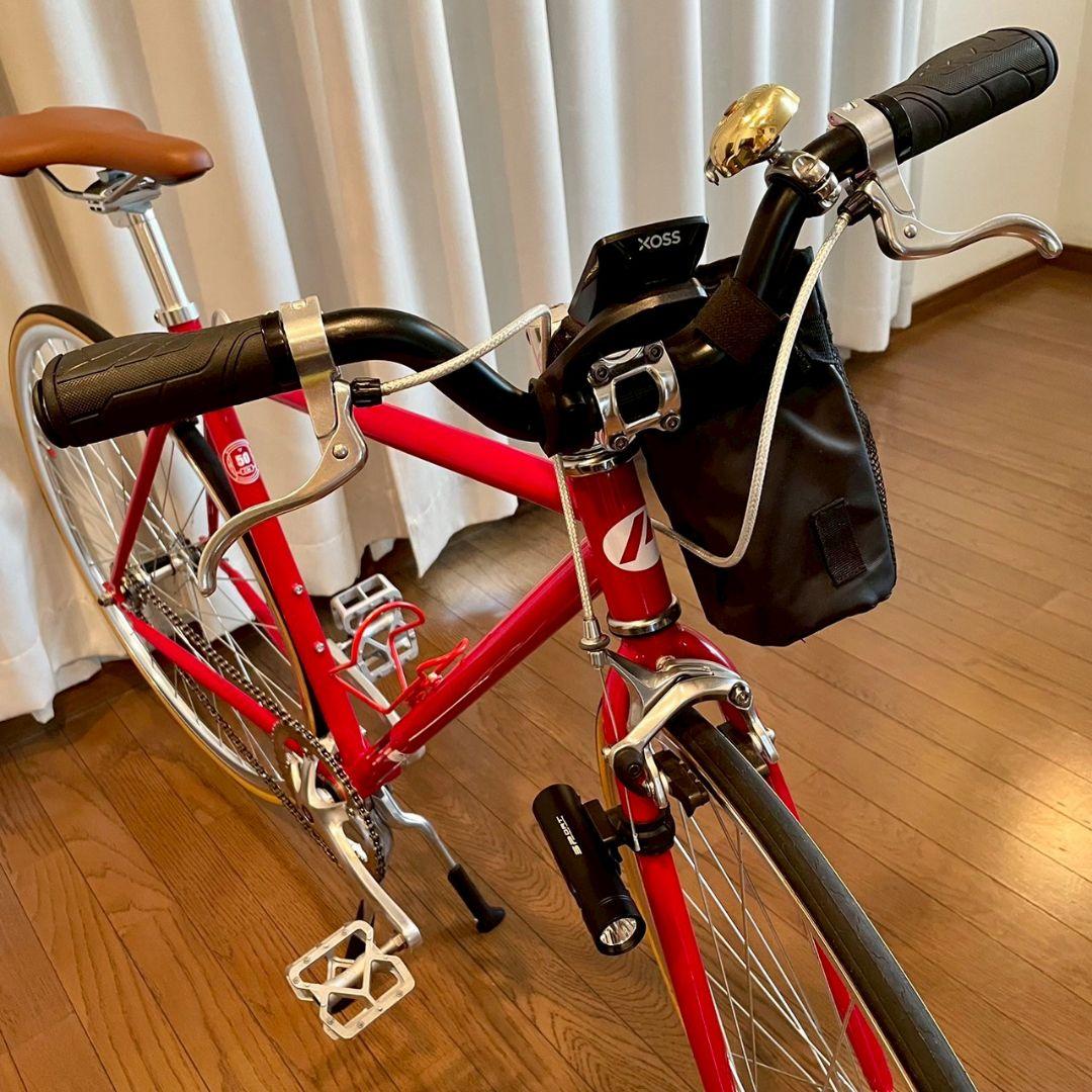値下げ！引取り限定 AVASTA ピストバイク 固定ギア アルミハンドル 自転車