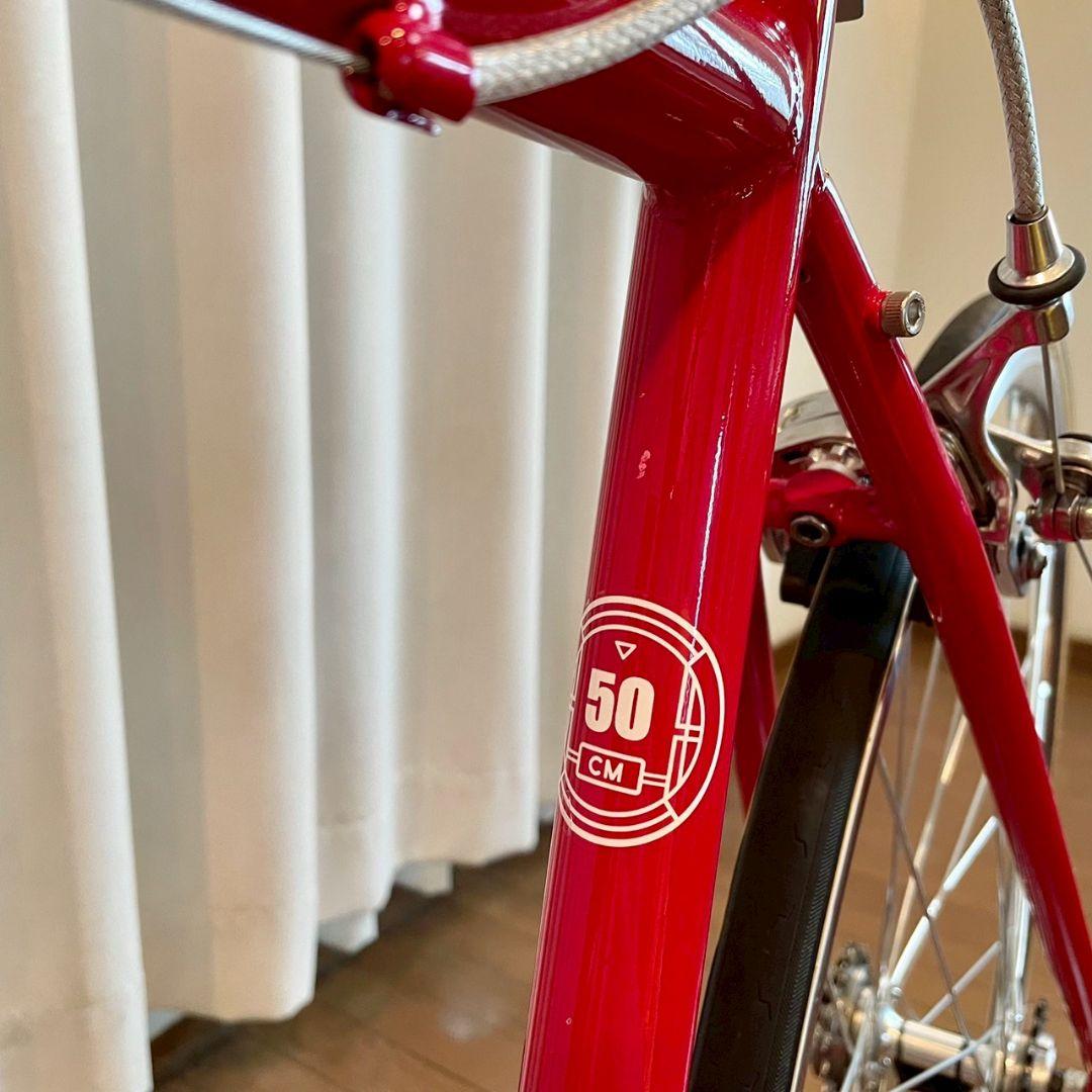 値下げ！引取り限定 AVASTA ピストバイク 固定ギア アルミハンドル 自転車