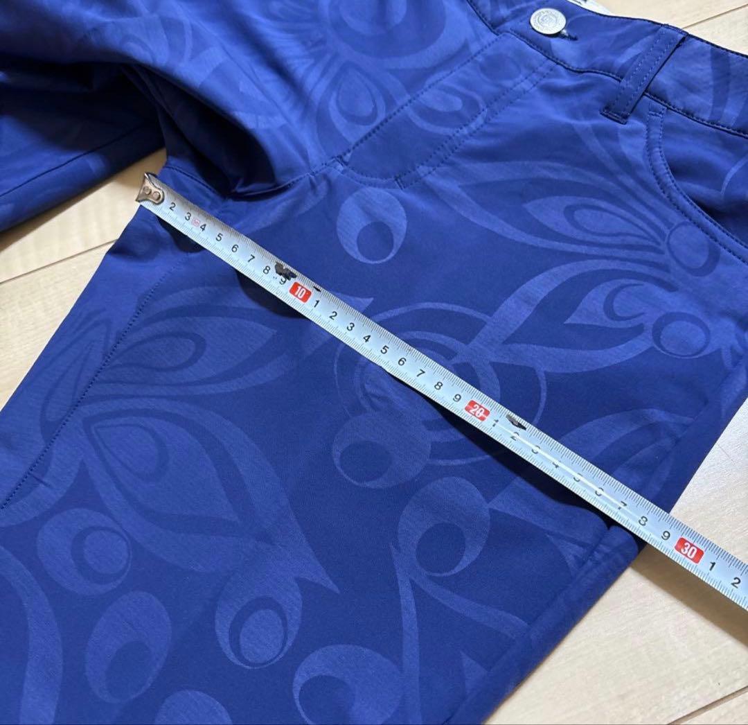 美品　ラウドマウス　ゴルフ ポロシャツ パンツ 2点セット　ネイビー　L/L