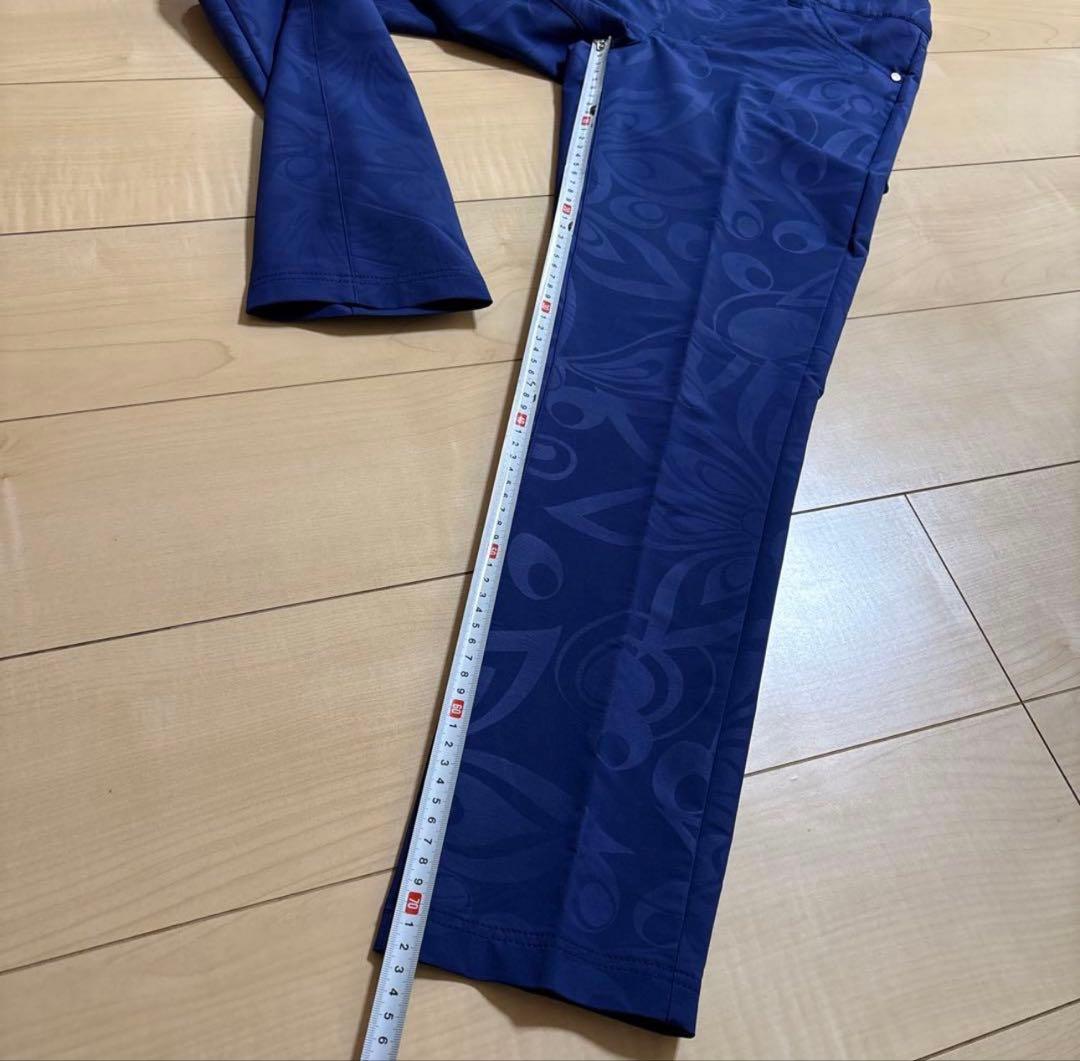 美品　ラウドマウス　ゴルフ ポロシャツ パンツ 2点セット　ネイビー　L/L