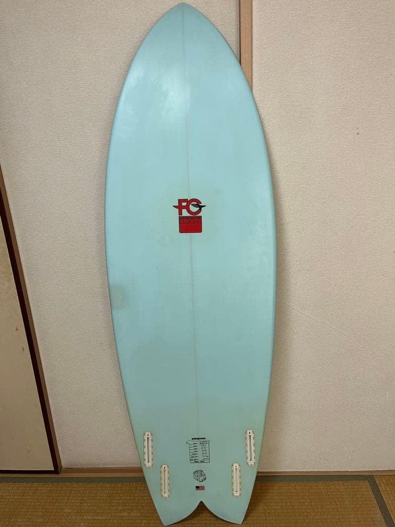 サーフィン・ボディボード FCD Patagonia Fish 5.10