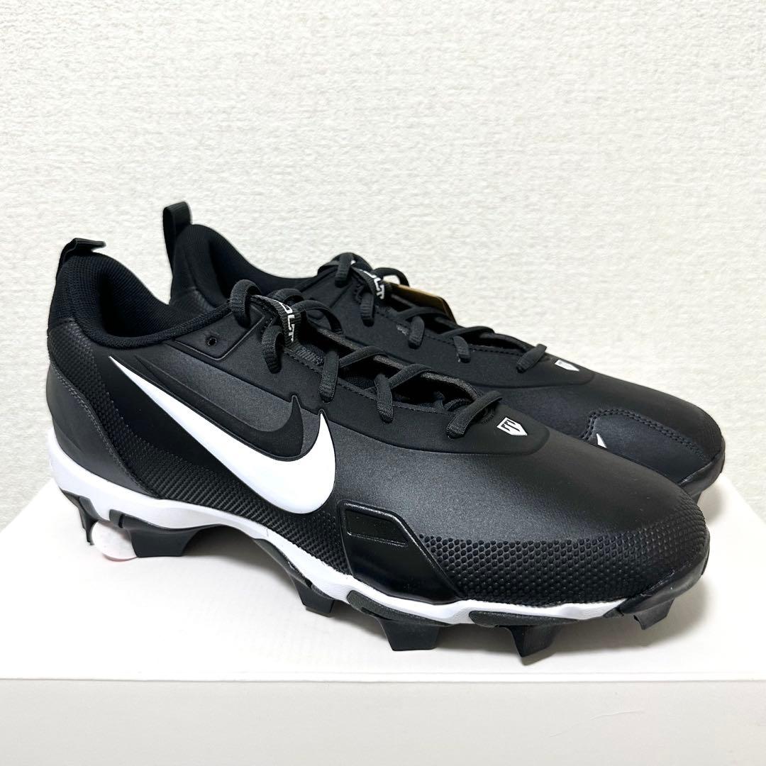 ナイキ フォース トラウト キーストーン 27 野球 スパイク 靴 シューズ 黒