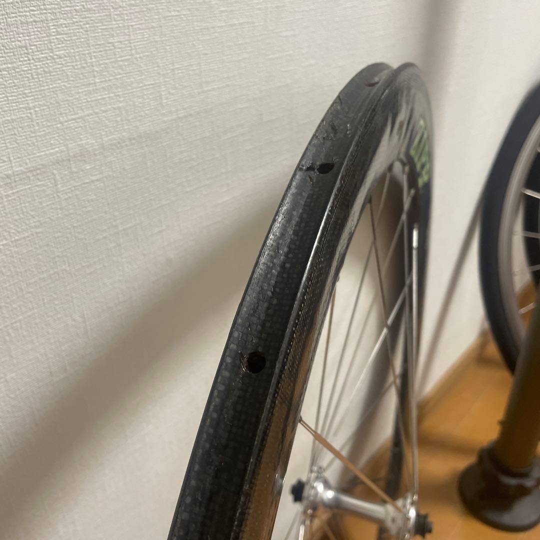 ZIPP 440 カーボンホイール フロント 700c チューブラー