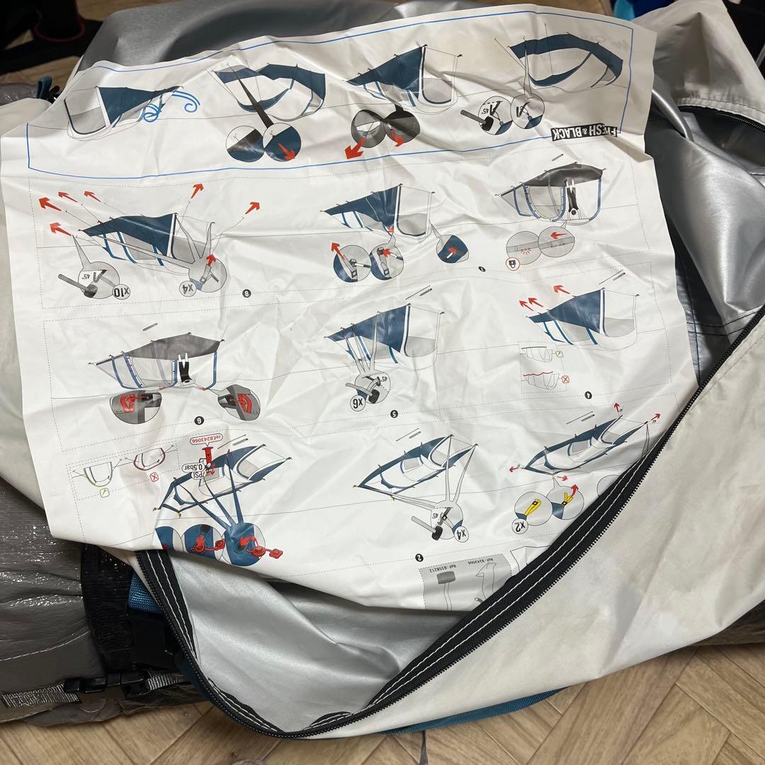 【大特価】Quechua AIR SECONDS 4.1 XLサイズ