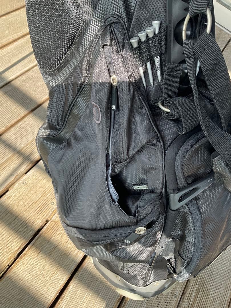 OGIO オジオ スタンド式 キャディバッグ 軽量 口枠多分割 ゴルフバッグ