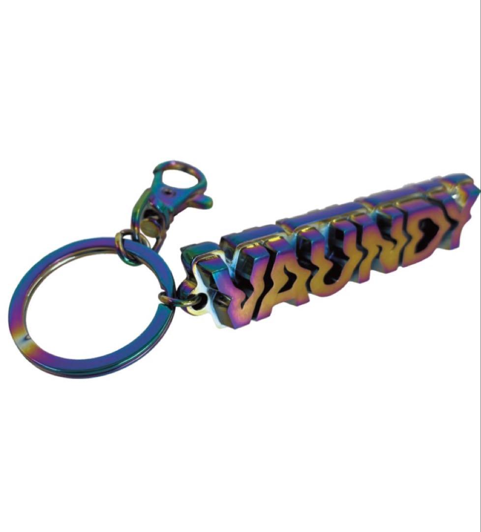 VAUNDY ロゴラバーキーホルダーセット