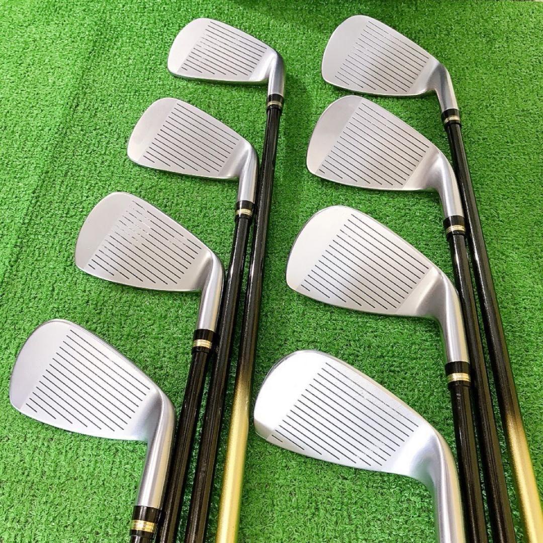タ24★★希少左利き用 ホンマ BERES IS-01 8本アイアンセット 2S