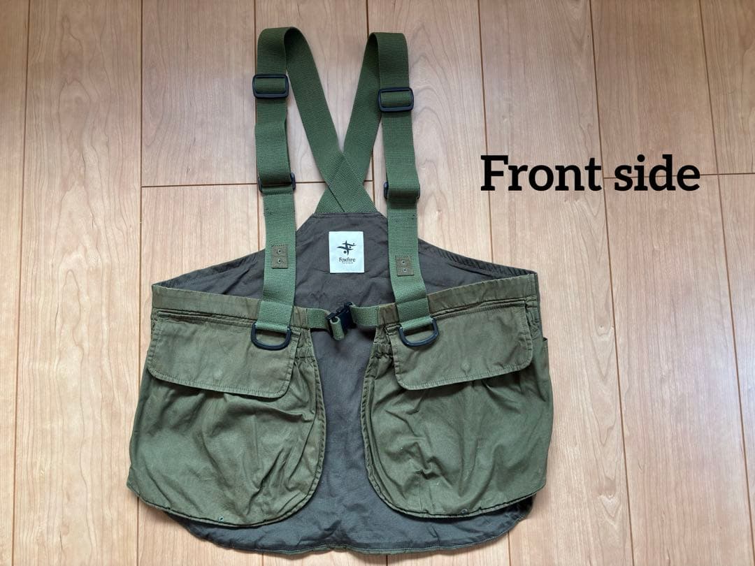 Foxfire アルフラックスタックルベスト オリーブ フリーサイズ
